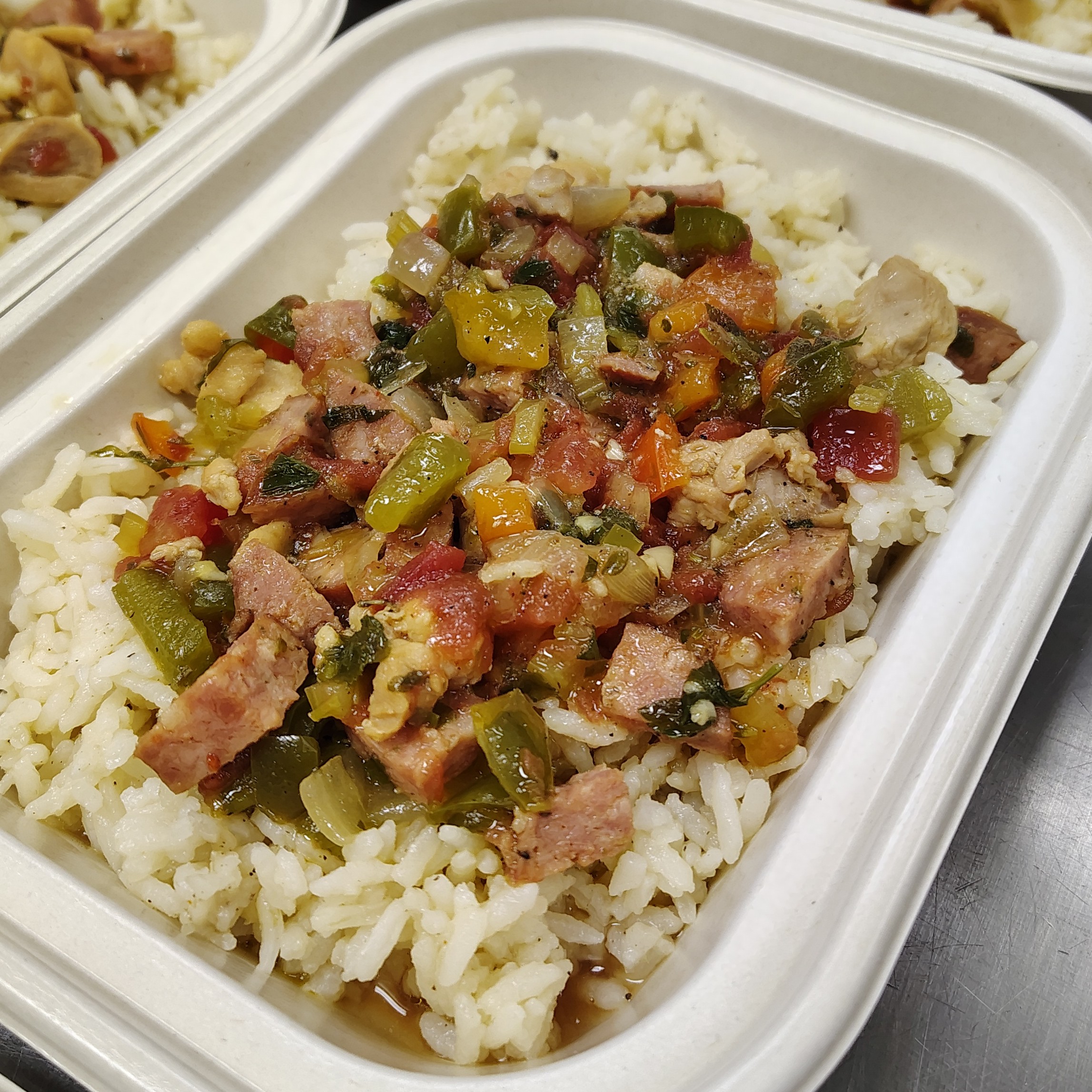 Jambalaya (Vegan option available)